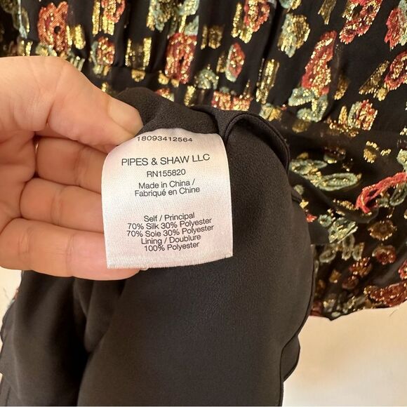 Veronica Beard Robin Floral Silk Blend Mini Dress Size 2 Pink Print - Picture 9 of 10